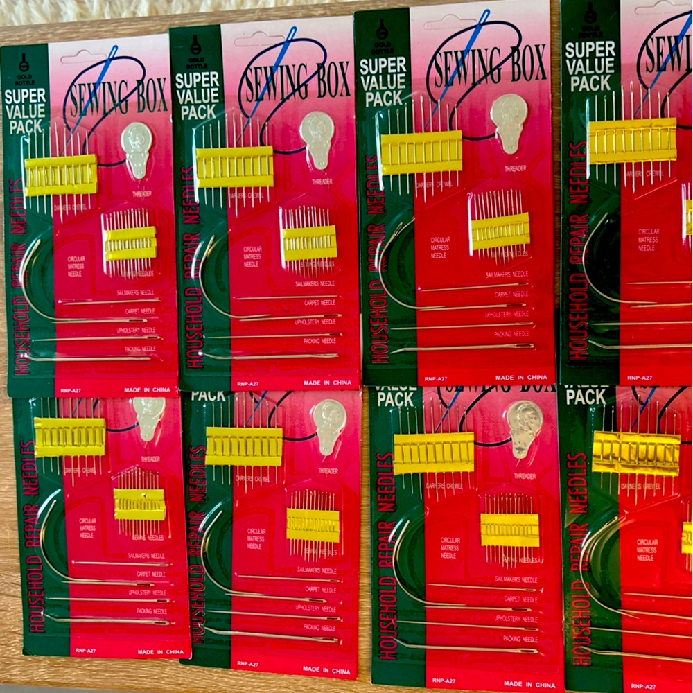 Super Value Pack - Sewing Box Needles lot of 10